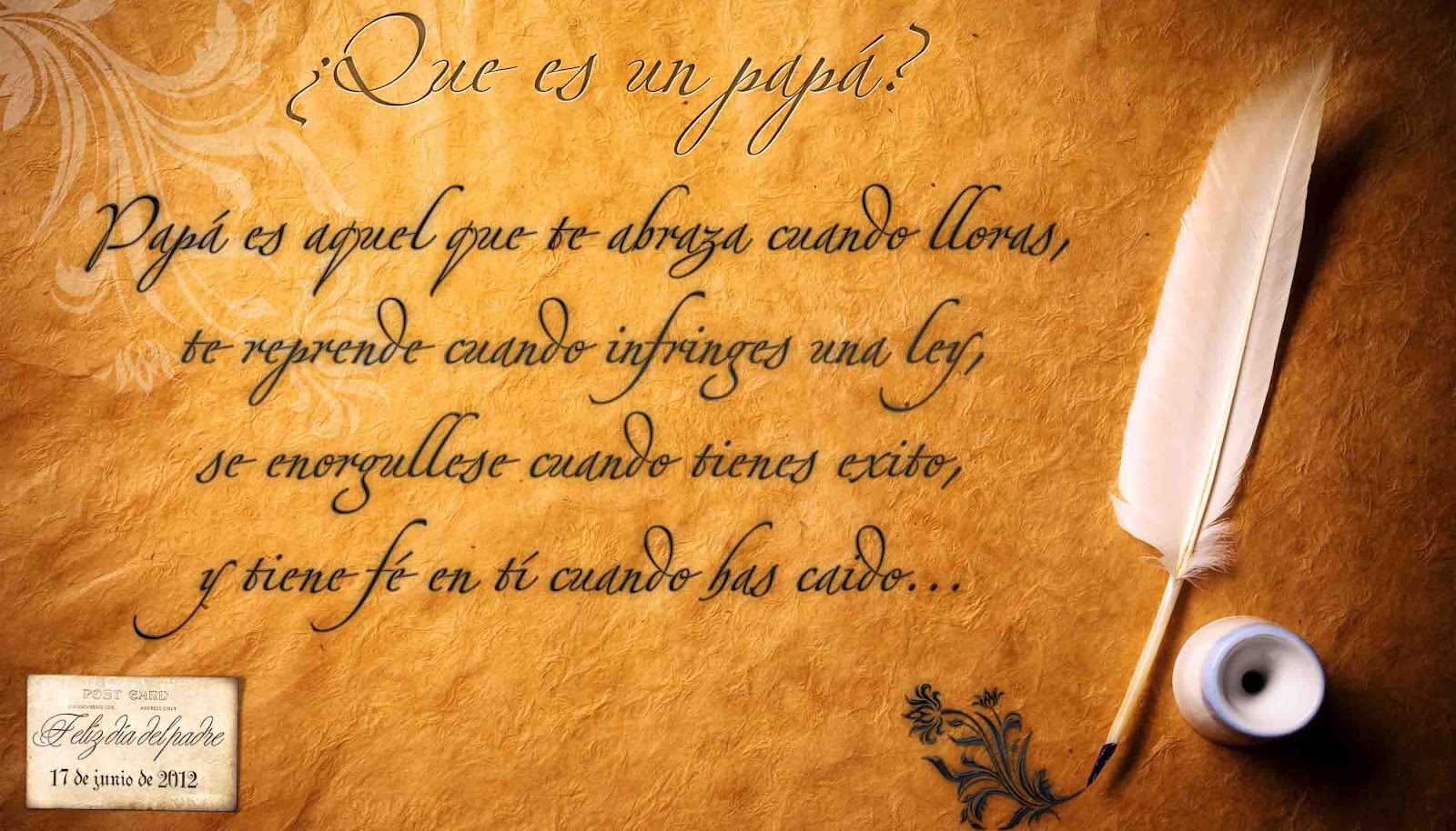 Pensamientos Para El DIA Del Padre Pensamientos Para El DIA Del Padre