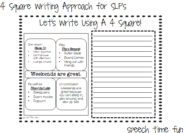 Four Square Writing - Freeology