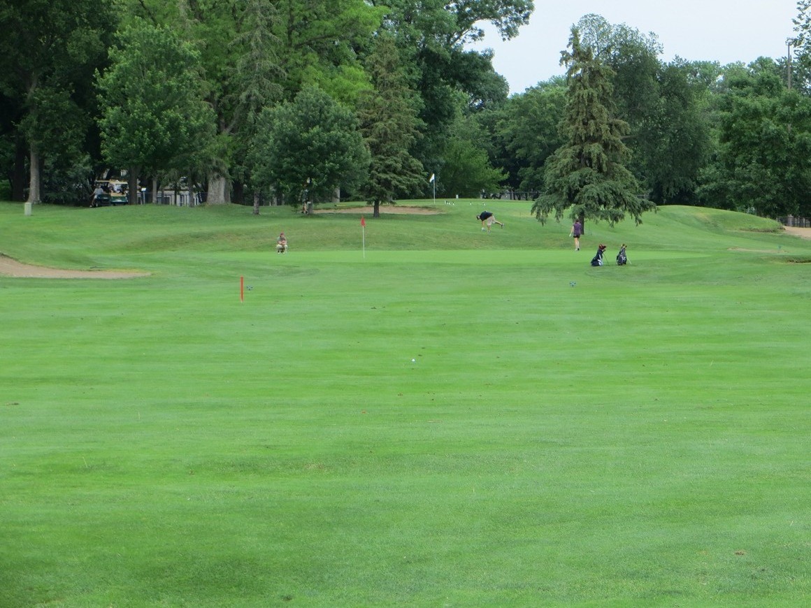 Kristazio on Golf Golfing Hiawatha Golf Course