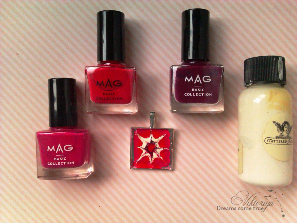 Мечты сбываются... Jewelry with nail polishes