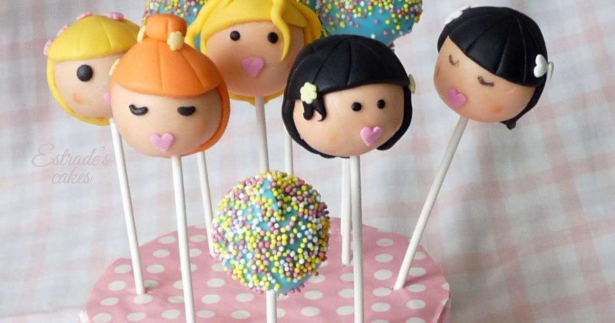 Estrade's cakes CAKE POPS DE MUÑECAS