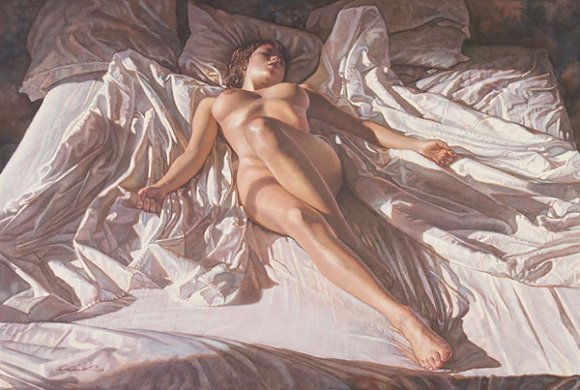 steve hanks pinturas hiper realistas mulheres nuas peladas