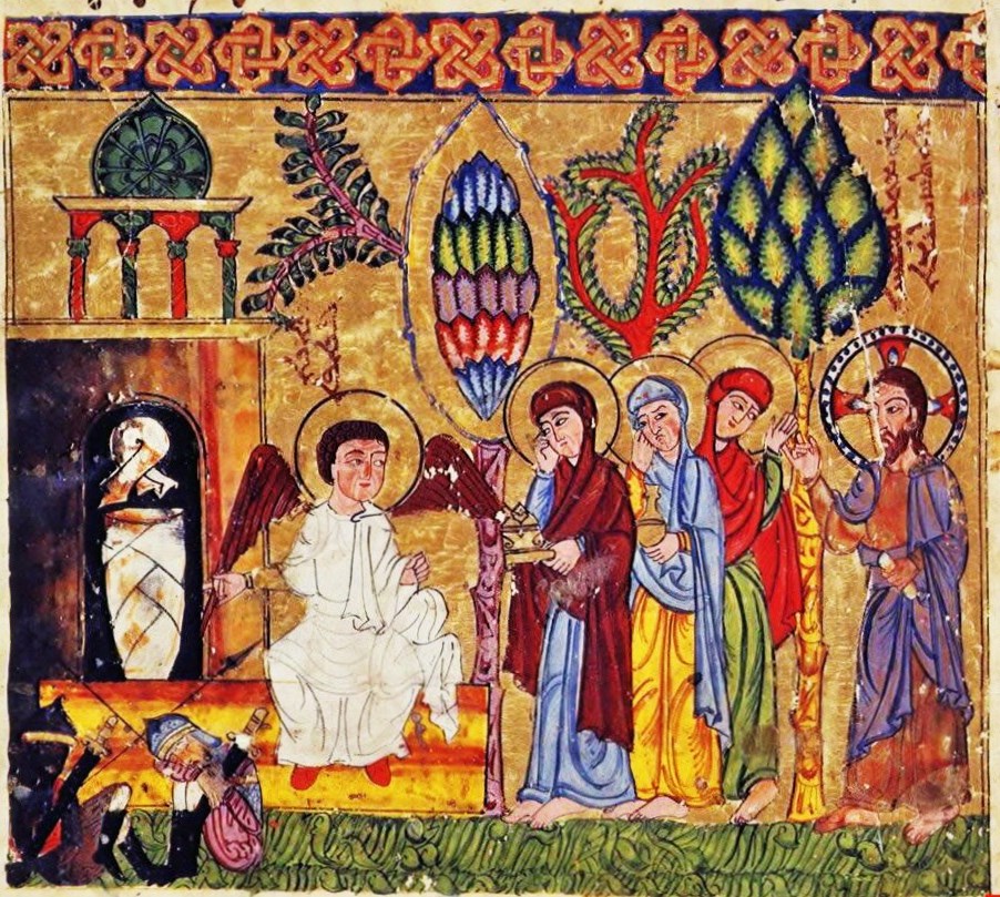 Christ as the Ancient of Days, Gospel book, Byzantine
