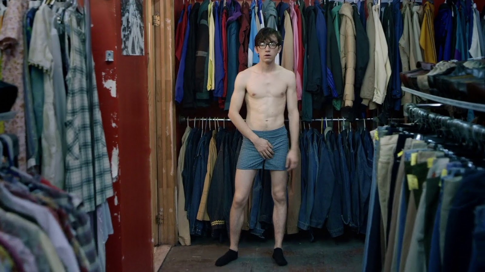 Liam Aiken - Shirtless in "How To Be A Man" .