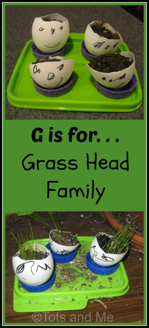Tots and Me... Growing Up Together: G is for...Grass Head Family