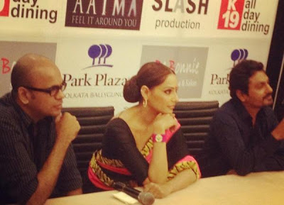 Bipasha and Nawazzudin promote AATMA in Kolkata