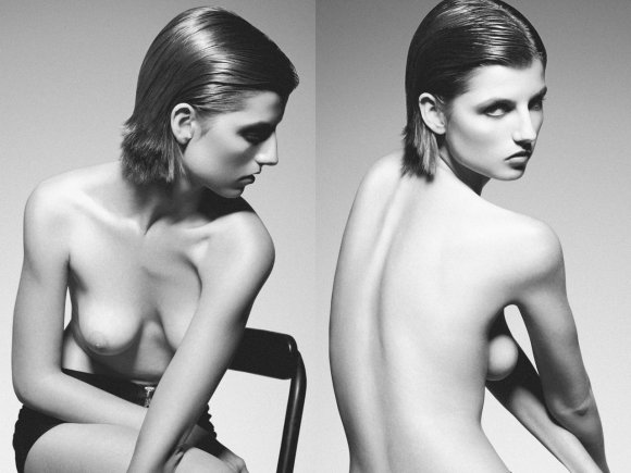 khoa bui fotografia lindas modelos sensuais sexy nuas peitos preto e branco