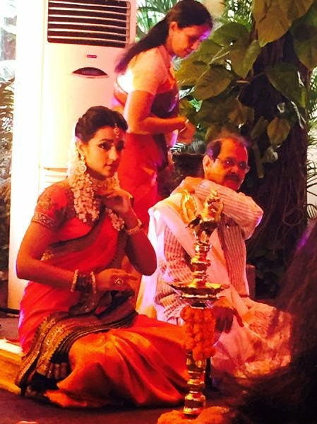 Actress Trisha Krishnan and Varun Manian Engagement Photos Actress Trisha Krishnan and Varun Manian Engagement Photos