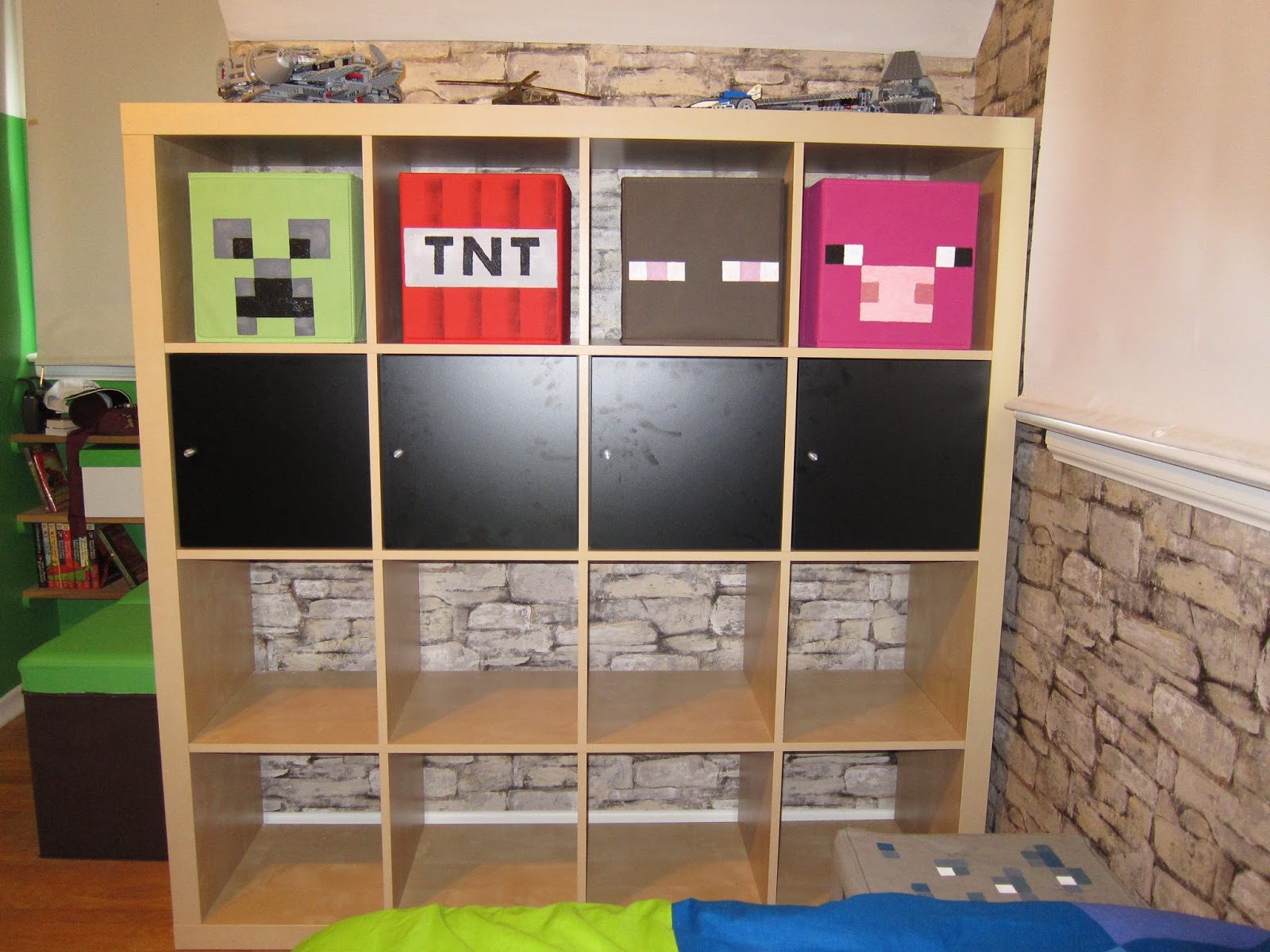Goldilocks and the Four Bears: Brennan's Minecraft Bedroom