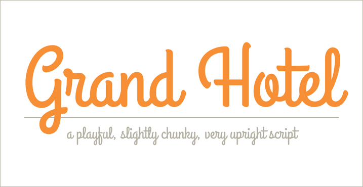 Grand Hotel Script Font Download Kumpulan 30 Font Script Desainer grafis - Grand Hotel Script Font