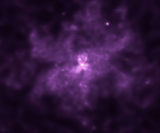 Система NGC 6240 в рентгеновских лучах