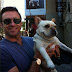 Hugh Jackman i el seu gos Dalí