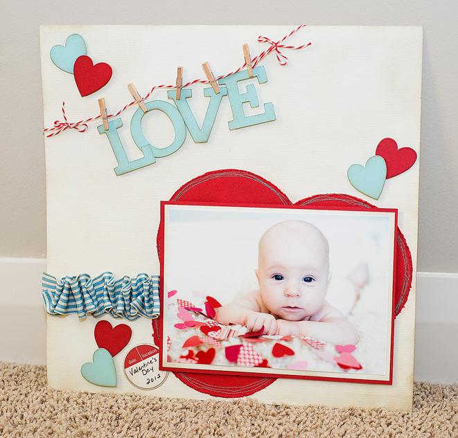 Scrap Yard Cards LOVE Valentine's Day 2012