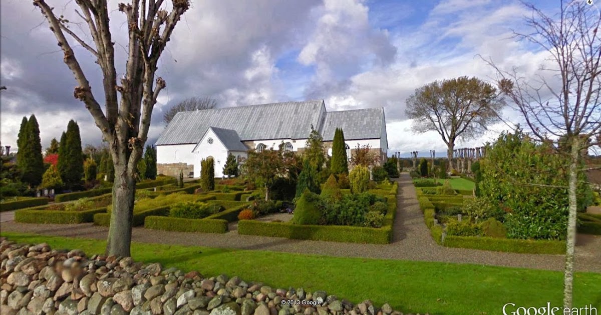 Church and Manor in Denmark Herslev church/ Herslev kirke, Brusk