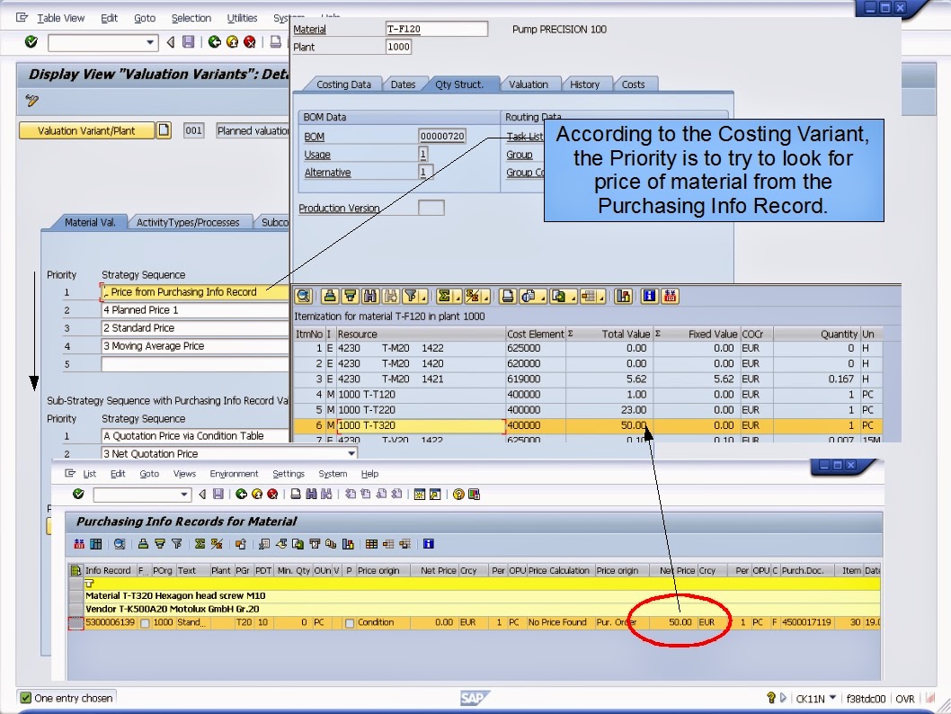 青蛙SAP分享 Knowledge Sharing Creating Cost Estimate for Finished Goods (CK11N) Mark & Release to