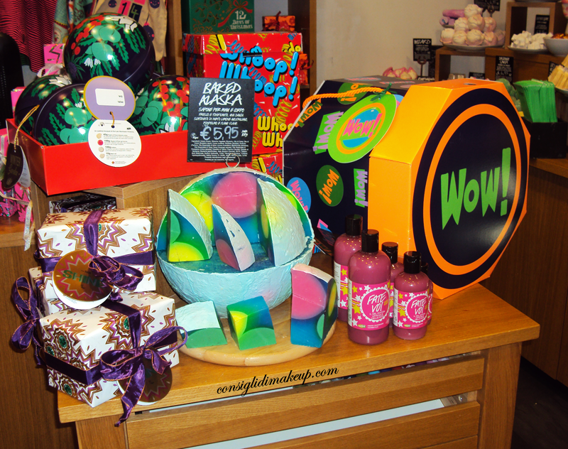 Happy Hour Lush Pisa Presentazione Novità Natale 2014