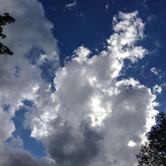 Clouds, Sky, Summer, Savor Summer, #ssjuly2015, Anne Butera, My Giant Strawberry