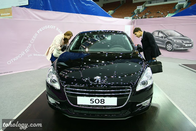 Peugeot 508 at St. Petersburg Open 2012 Peugeot 508 at ATP St. Petersburg Open 2012