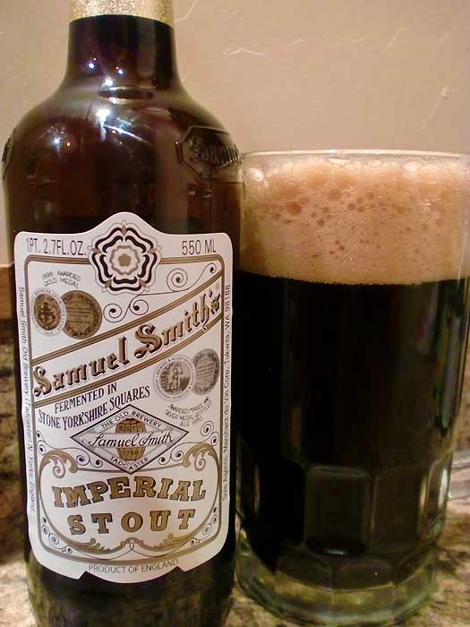 Bob's Brew and Liquor Reviews Samuel Smith's Imperial Stout