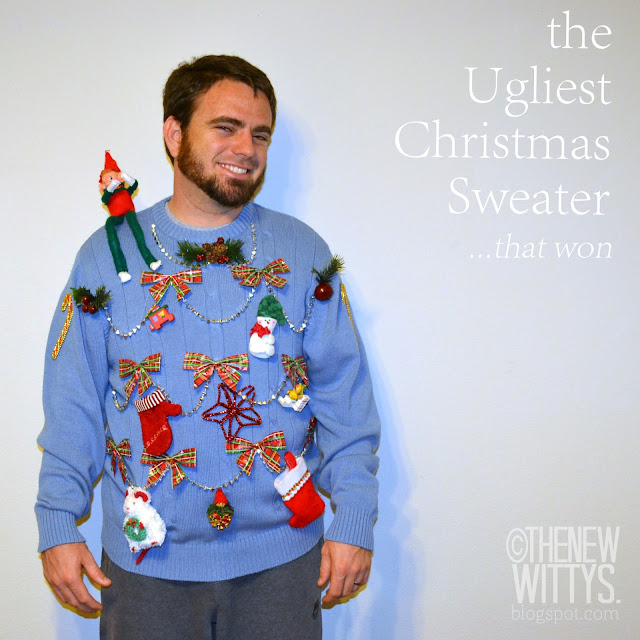 the ugliest sweater that won The New Wittys