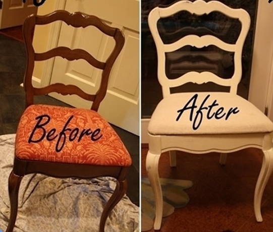 Painted Chairs-Bargain Decorating with Laurie