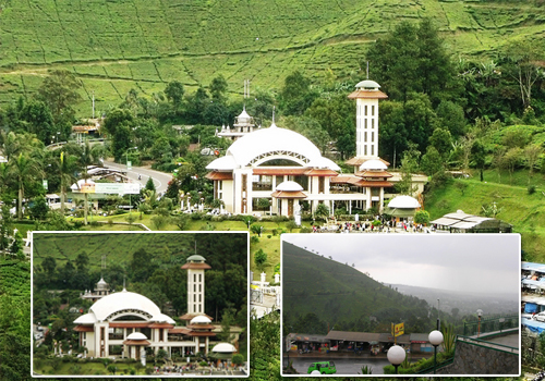 Pemandangan Kota Bogor Dari Masjid At Ta’awun Puncak Masjid At Ta’awun Puncak Bogor