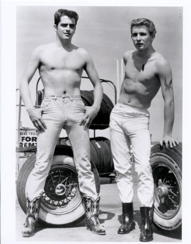 Vintage Men Together Male Model