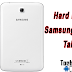 Hard Reset Samsung Galaxy Tab 3.