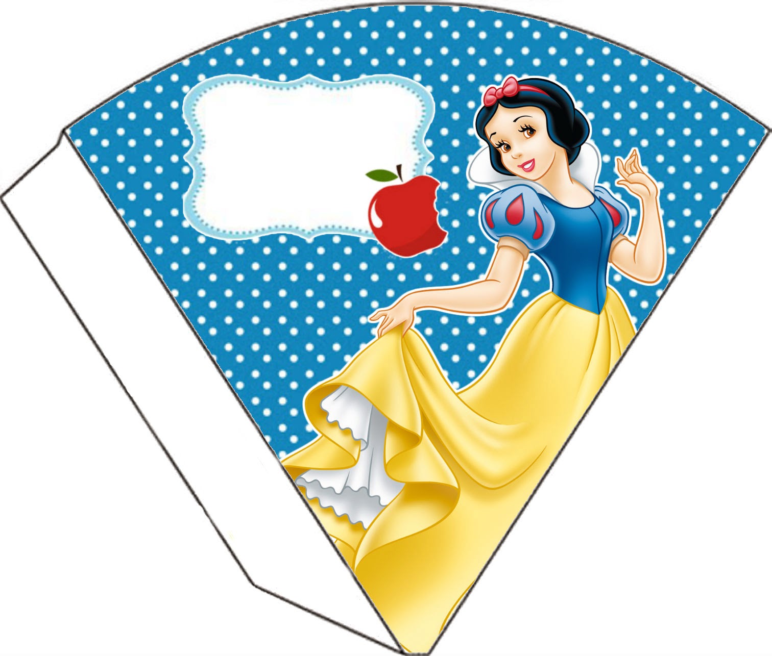 brincando arte digital kit festa branca de neve