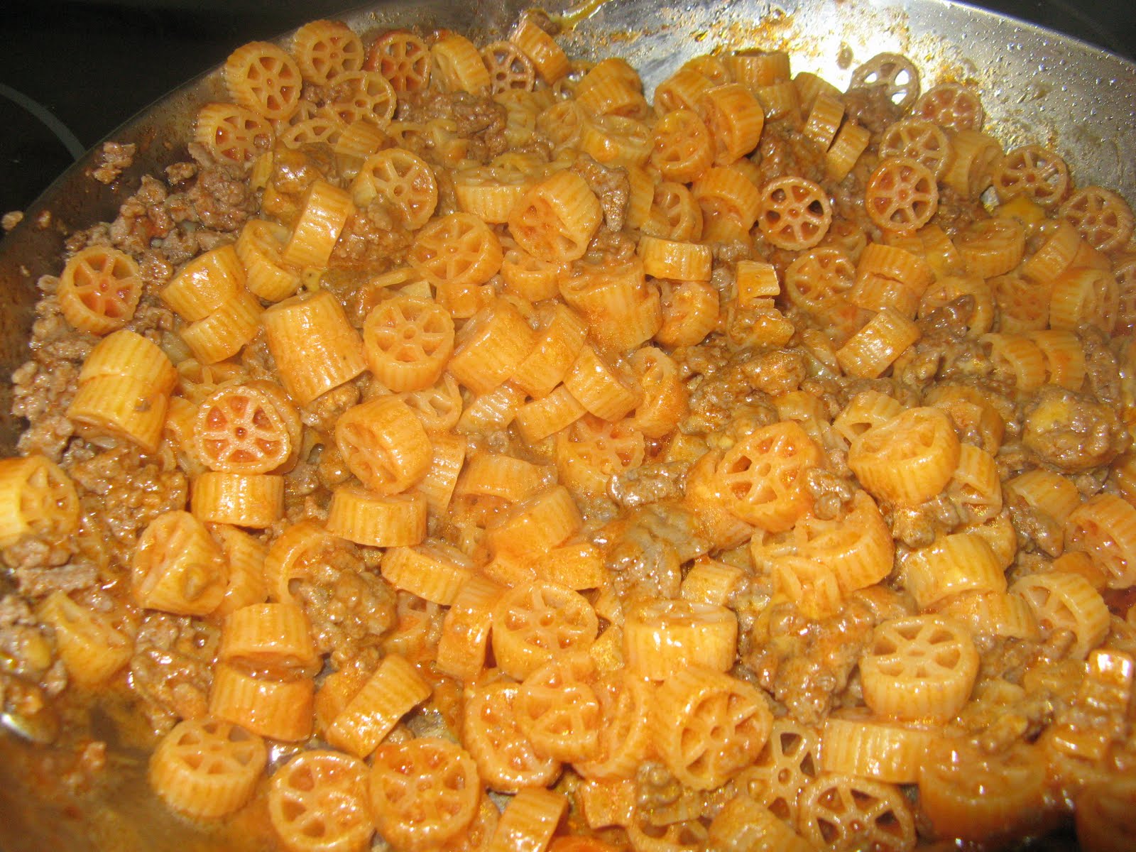 Cooked Spaghetti Noodles