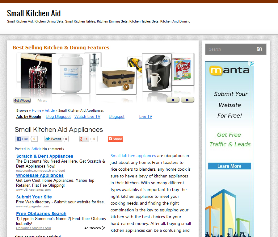 online store template