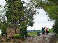 Arribant a l'ermita de Sant Antoni Arribant a l'ermita de Sant Antoni