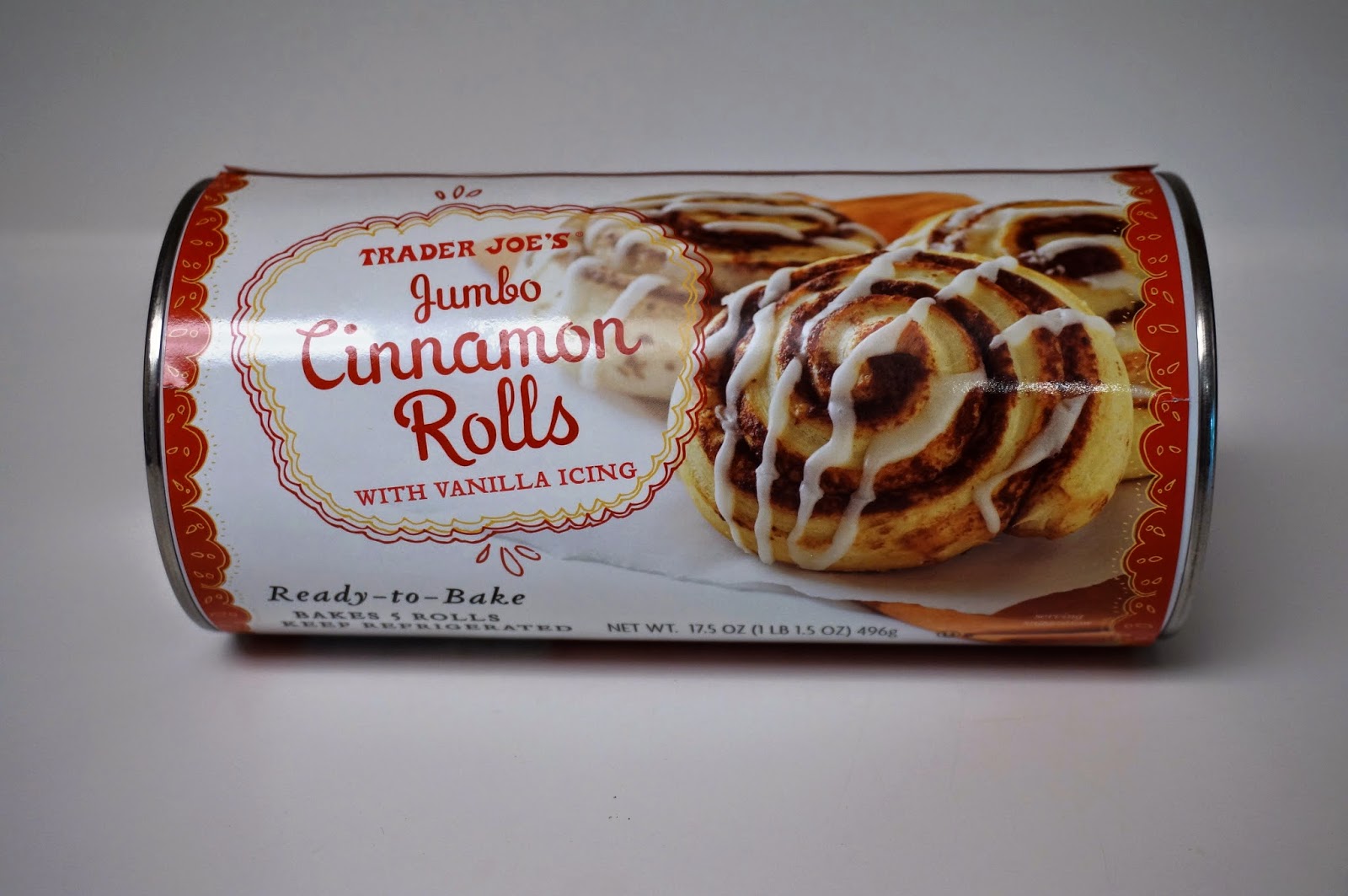 Exploring Trader Joe's Trader Joe's Jumbo Cinnamon Rolls with Vanilla