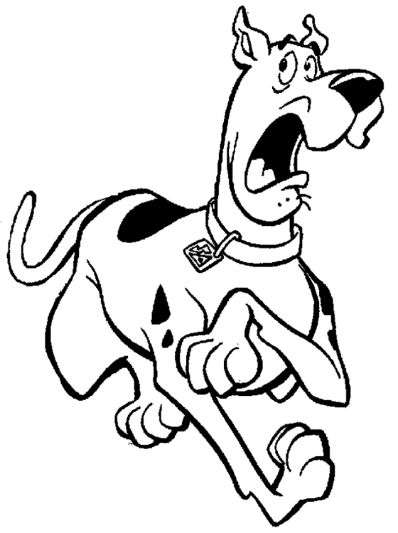 Kids Page Printable Scooby Doo Coloring Pages