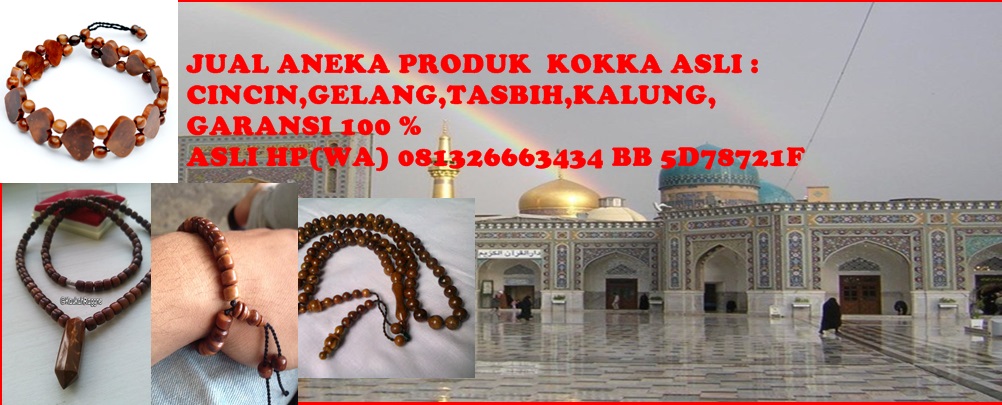 JUAL PRODUK KAYU KOKKA I CINCIN KOKKA ASLI I Tasbih Kokka Asli I Gelang Kayu Kokka