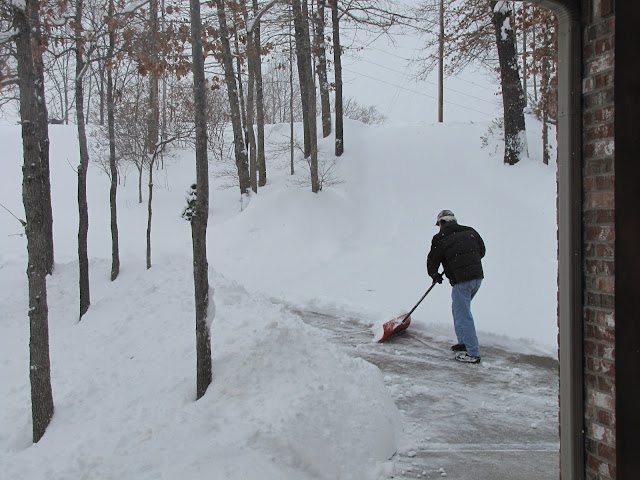 Granny Mountain Extreme Shoveling