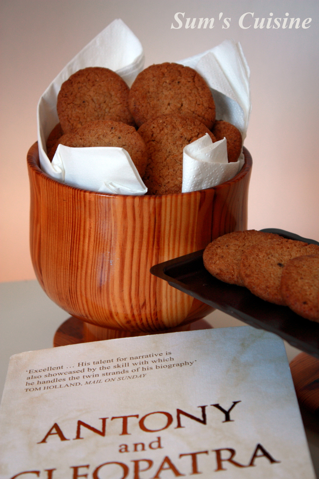 Sum's Cuisine Coffee Walnut Cookies