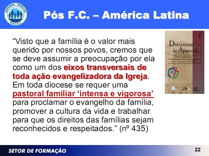 Pastoral Familiar da Glória: Documentos do Magistério sobre a Família