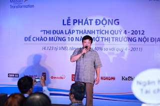 Bị "Quan làm báo" vu cho là "đã bị bắt" nhưng ông Nguyễn Đăng Quang lại xuất hiện trong lễ phát động của Tập đoàn Masan. Bị "Quan làm báo" vu cho là "đã bị bắt" nhưng ông Nguyễn Đăng Quang lại xuất hiện trong lễ phát động của Tập đoàn Masan.