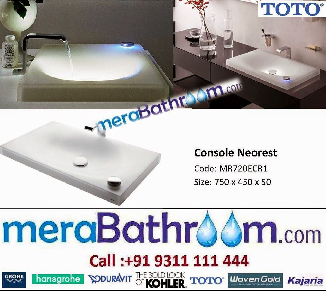 Grohe Showroom Toto Neorest Wash Basin MR720ECR1