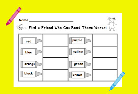 First Grade Best: Find A Friend