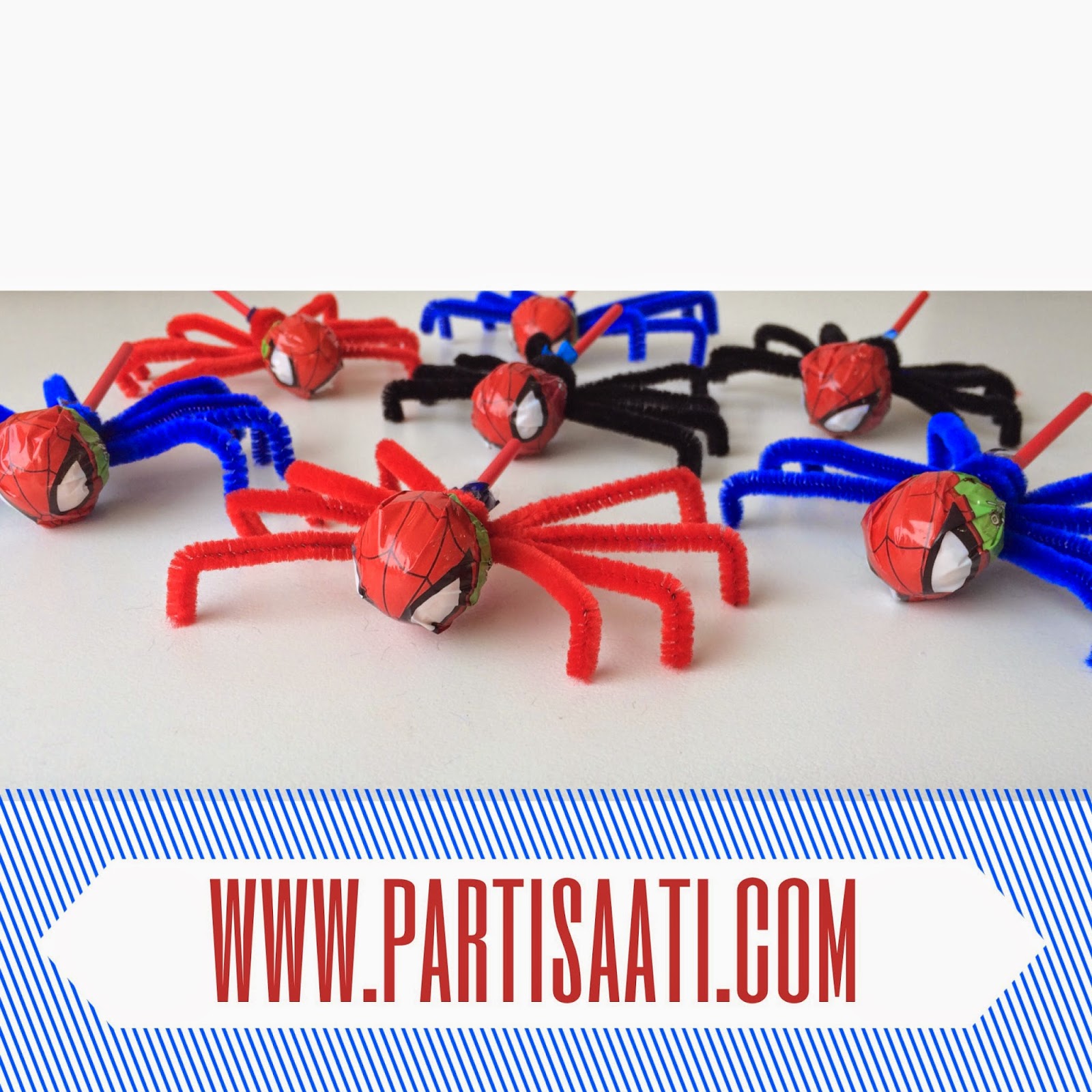 spiderman pasta süsü