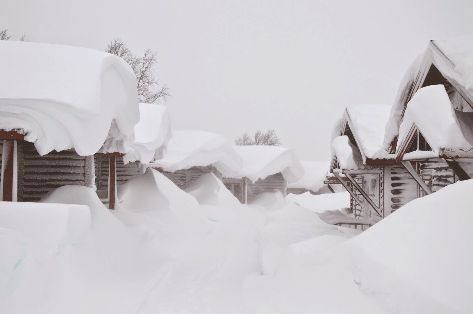 Två öar och en fjällstuga: februari 2015