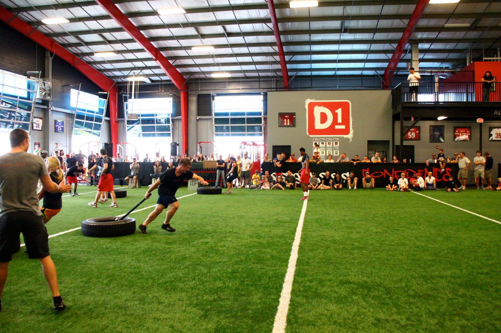 D1 Sports D1 Bham Takes on Local Training Facility