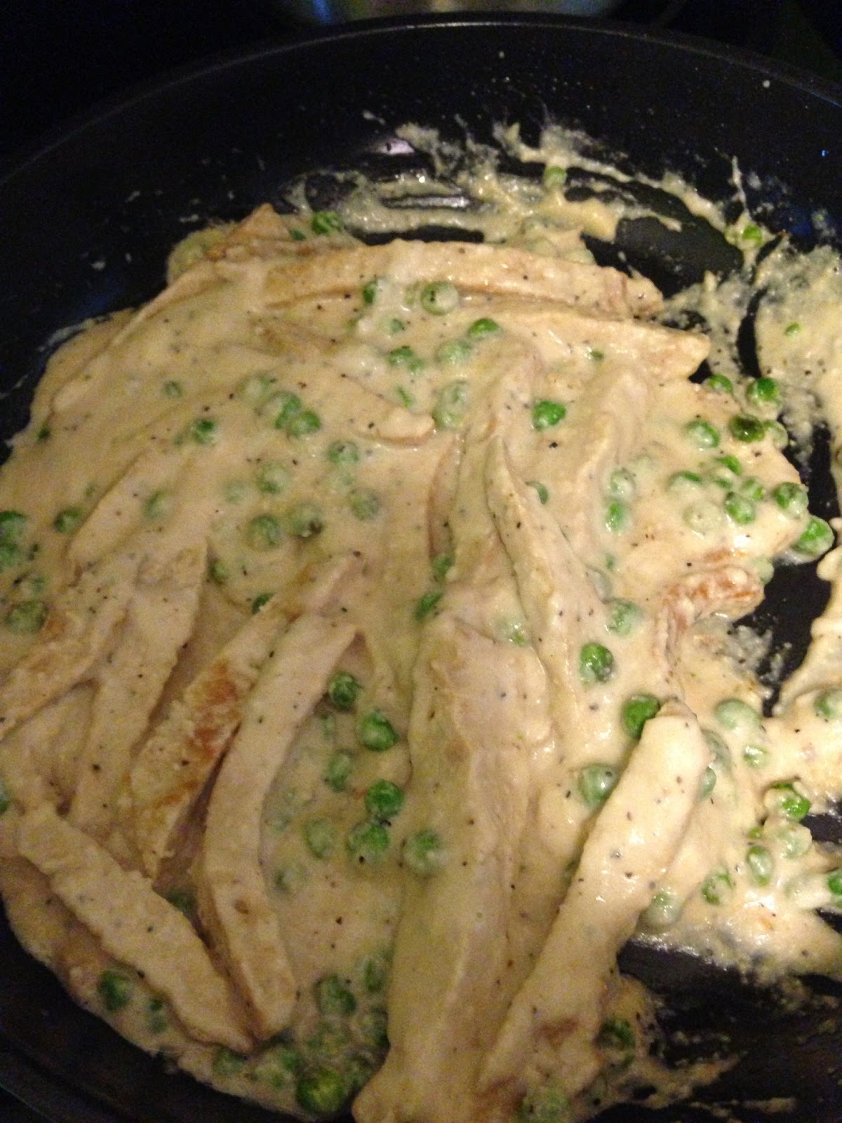 The Vegan Hucklebuck Creamy Vegan Chicken Alfredo