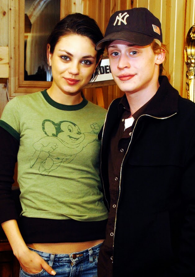 Macaulay Culkin e Mila Kunis