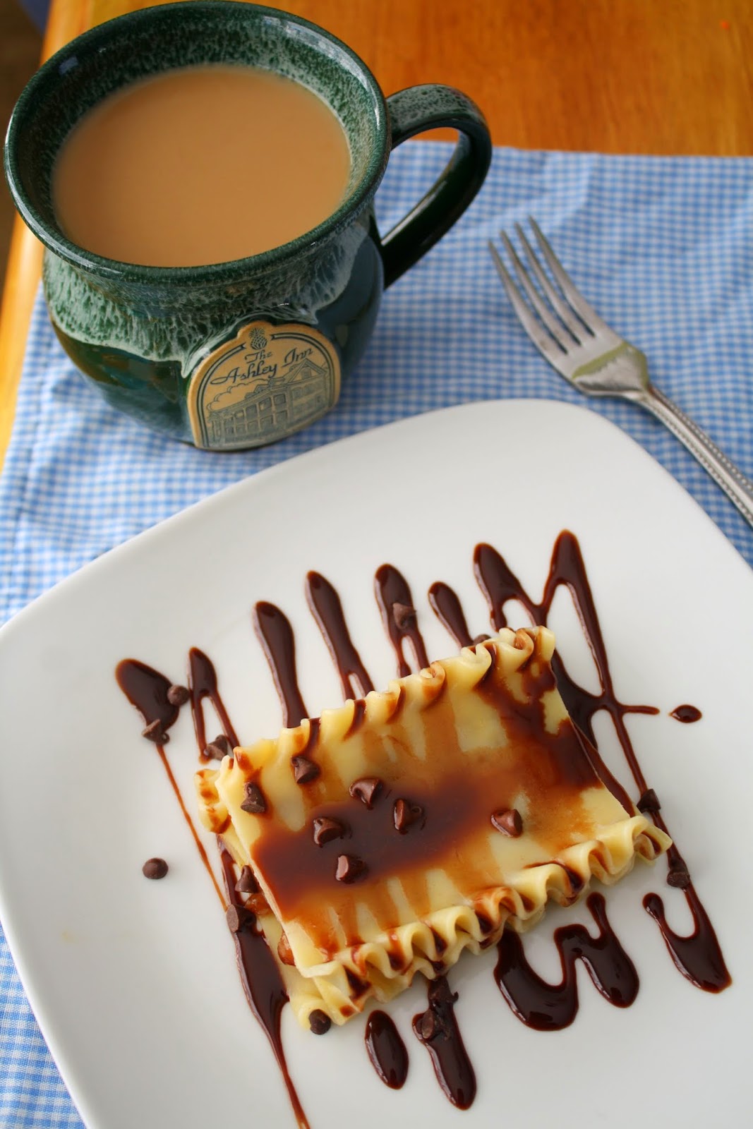 Making Mama's Kitchen Eat, Drink, Remember Chocolate Banana Lasagna