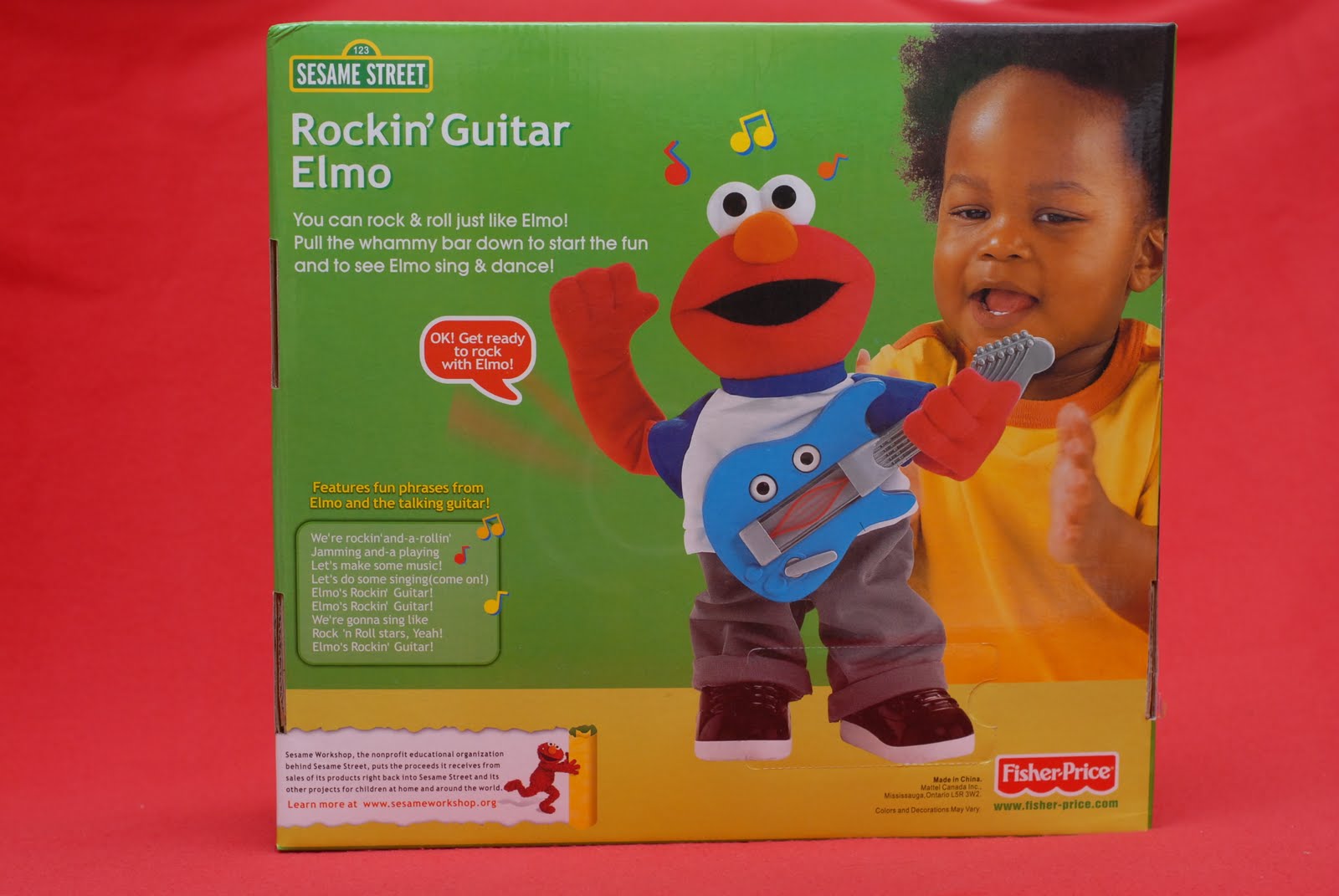 Little Babyhood Fisher Price Rockin' Guitar Elmo