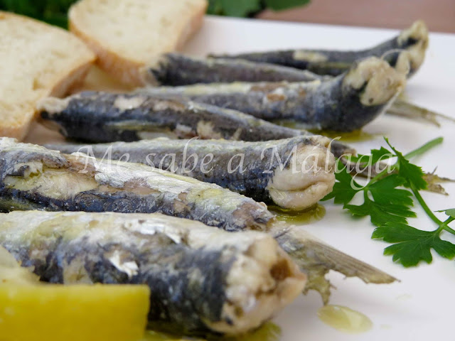 receta malagueña sardinas aceite