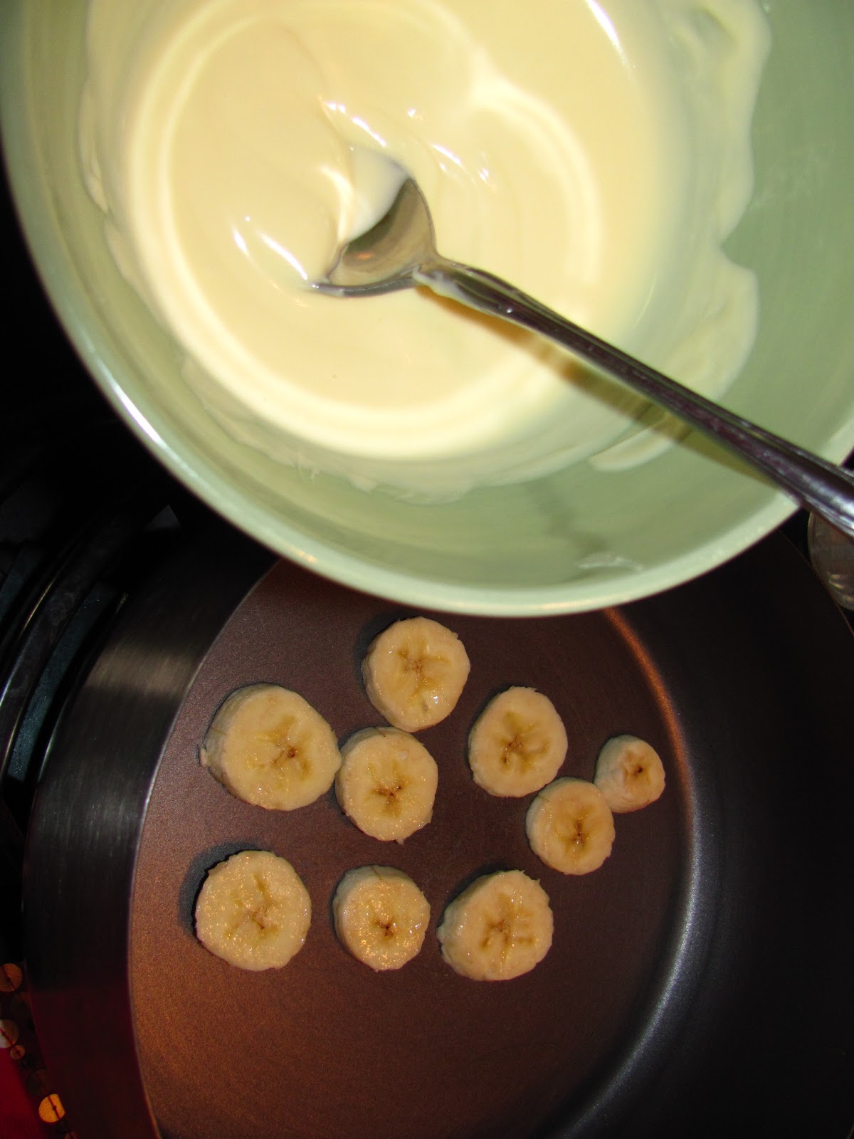 For the Love of Food The Melting Pot Bananas Foster Fondue
